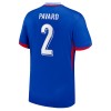 Officiële Voetbalshirt Frankrijk Pavard 2 Thuis EK 2024 - Heren